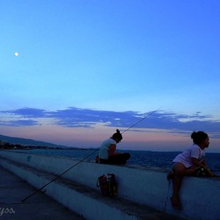 Faliron, Athens sea front Greece