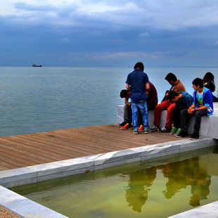 Teenagers at Thessaloniki, Macedonia, Greece