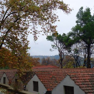 old factory in Edessa, Macedonia Greece 