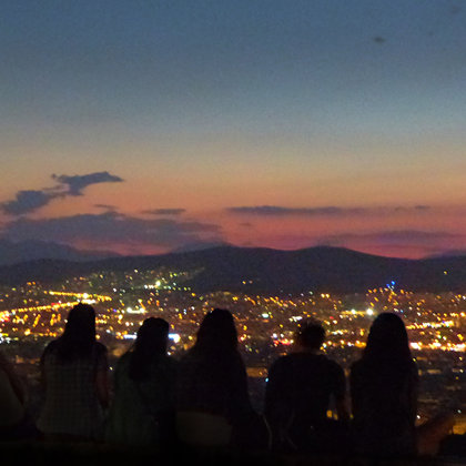 Summer nights in Athens, Greece!