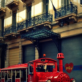 Happy Train & Love in Athens