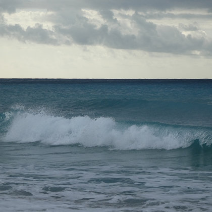 winter seascape at Lasithi, Crete, Greece