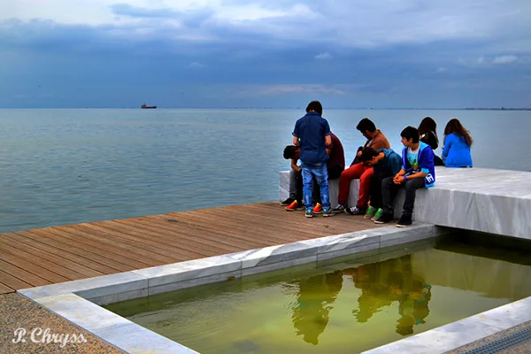 Teenagers at Thessaloniki, Macedonia, Greece