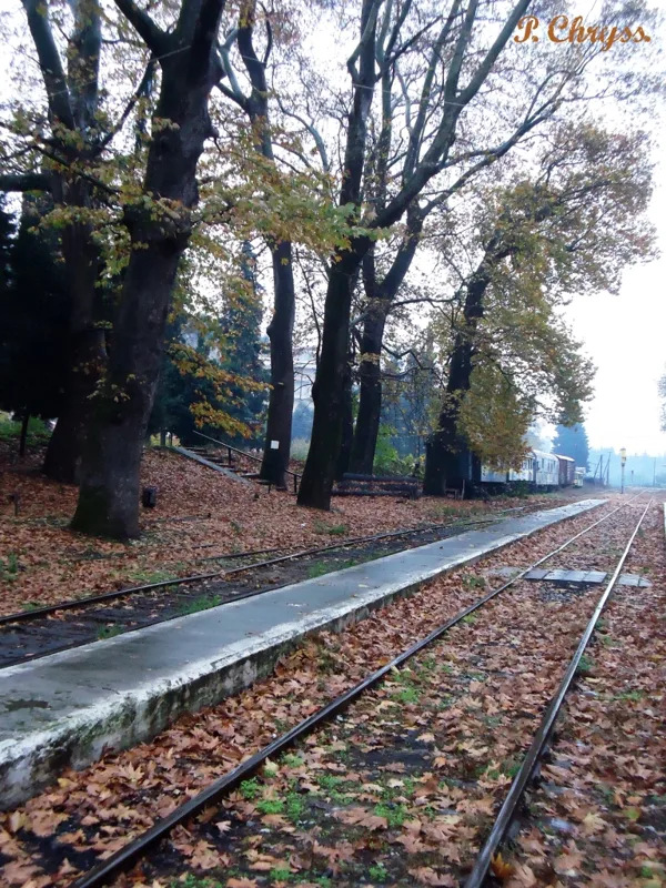 Railway in Edessa, Macedonia Greece 